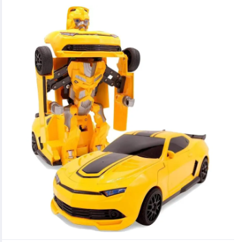 Transparent Robot Car 2 In 1 Car