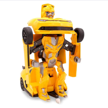 Transparent Robot Car 2 In 1 Car